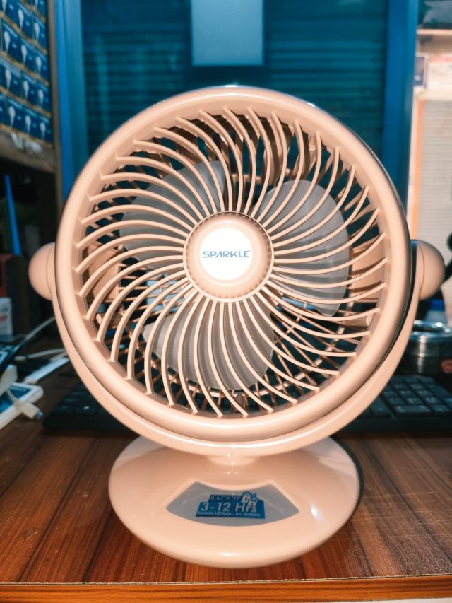 ACI Smart Dask Fan 8" light pink